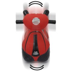Bouncing Scooter HoppyDoo red with pump