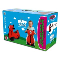 Bouncing Scooter HoppyDoo red with pump