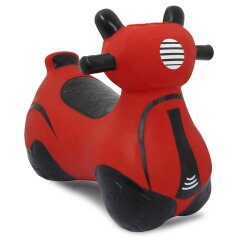 Bouncing Scooter HoppyDoo red with pump