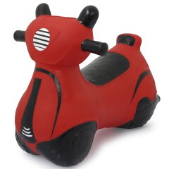 Scooter saltarín HoppyDoo rojo con bomba