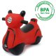 Bouncing Scooter HoppyDoo red with pump