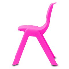 Silla para niños Smiley hasta 100 KG fucsia