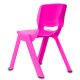 Silla para niños Smiley hasta 100 KG fucsia