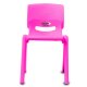 Silla para niños Smiley hasta 100 KG fucsia