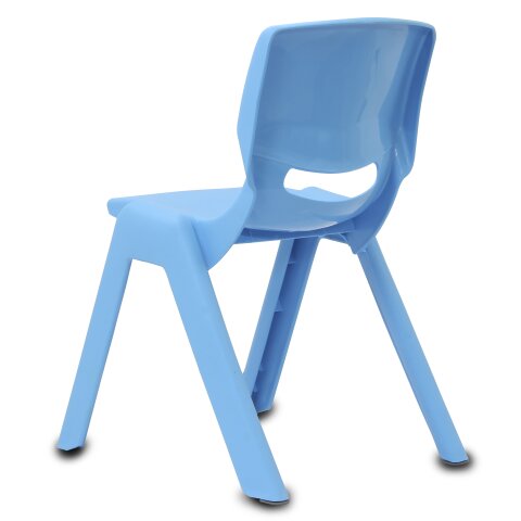 Kinderstuhl Smiley bis 100 KG blau