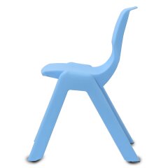 Chaise haute Smiley jusqu´à 100 KG bleu