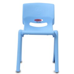 Kinderstuhl Smiley bis 100 KG blau