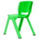 Childs Chair Smiley up to 100kg green