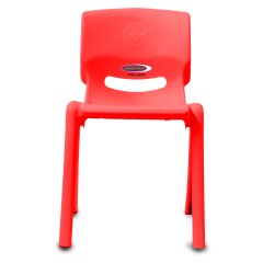 Silla para niños Smiley hasta 100 KG rojo