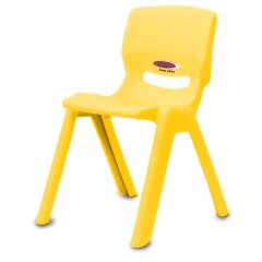 Childs Chair Smiley up to 100kg yellow