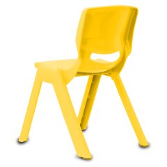 Childs Chair Smiley up to 100kg yellow