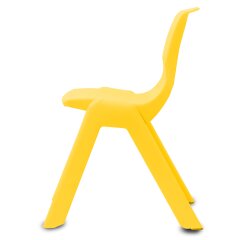 Childs Chair Smiley up to 100kg yellow