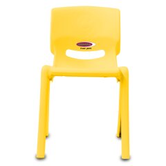 Childs Chair Smiley up to 100kg yellow