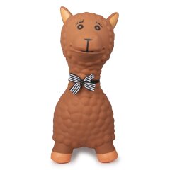 Bouncing Animal Lama HoppyDoo brown with pump