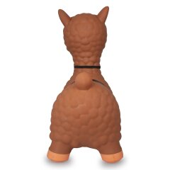 Bouncing Animal Lama HoppyDoo brown with pump