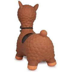 Bouncing Animal Lama HoppyDoo brown with pump