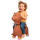 Bouncing Animal Lama HoppyDoo brown with pump