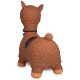 Bouncing Animal Lama HoppyDoo brown with pump