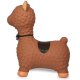 Hüpftier Lama HoppyDoo braun mit Pumpe