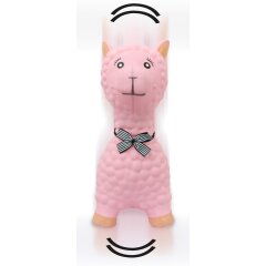 Animal saltarín Lama HoppyDoo marrón con bomba