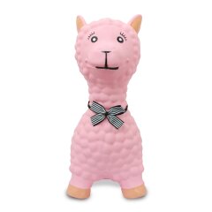 Bouncing Animal Lama HoppyDoo pink with pump