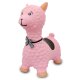 Animal saltarín Lama HoppyDoo marrón con bomba