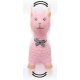 Bouncing Animal Lama HoppyDoo pink with pump