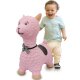 Bouncing Animal Lama HoppyDoo pink with pump