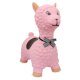 Hüpftier Lama HoppyDoo rosa mit Pumpe