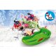 SnowPlay Bob Comfort 80 cm verde con freno