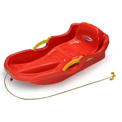 SnowPlay Bob Comfort 80 cm rojo con freno