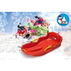 SnowPlay Bob Comfort 80 cm rojo con freno