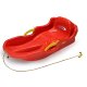 SnowPlay Bob Comfort 80 cm rojo con freno