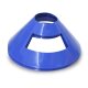 marked plate Traffic blue 4pcs