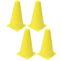 Pylons Traffic yellow 4pcs