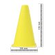 Pylons Traffic yellow 4pcs