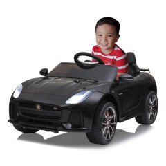 Ride-on Jaguar F-typee SVR noir 12V