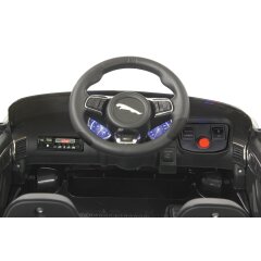 Ride-on Jaguar F-typee SVR noir 12V