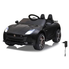 Ride-on Jaguar F-typee SVR noir 12V
