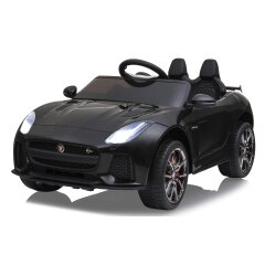 Ride-on Jaguar F-typee SVR noir 12V