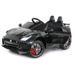 Ride-on Jaguar F-typee SVR noir 12V