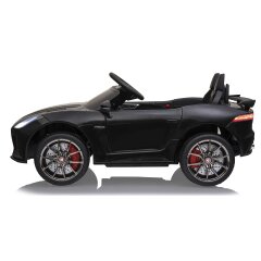 Ride-on Jaguar F-typee SVR noir 12V