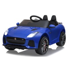 Ride-on Jaguar F-Type SVR blau 12V