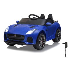 Ride-on Jaguar F-Type SVR blue 12V