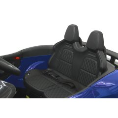 Ride-on Jaguar F-typee SVR bleu 12V