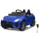 Ride-on Jaguar F-typee SVR bleu 12V