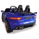 Ride-on Jaguar F-typee SVR bleu 12V