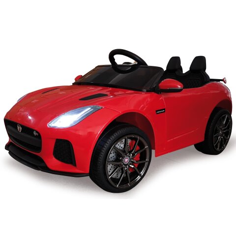 Ride-on Jaguar F-Type SVR rot 12V
