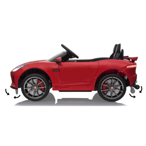Ride-on Jaguar F-Type SVR rot 12V
