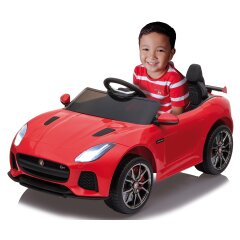 Ride-on Jaguar F-Type SVR rojo 12V